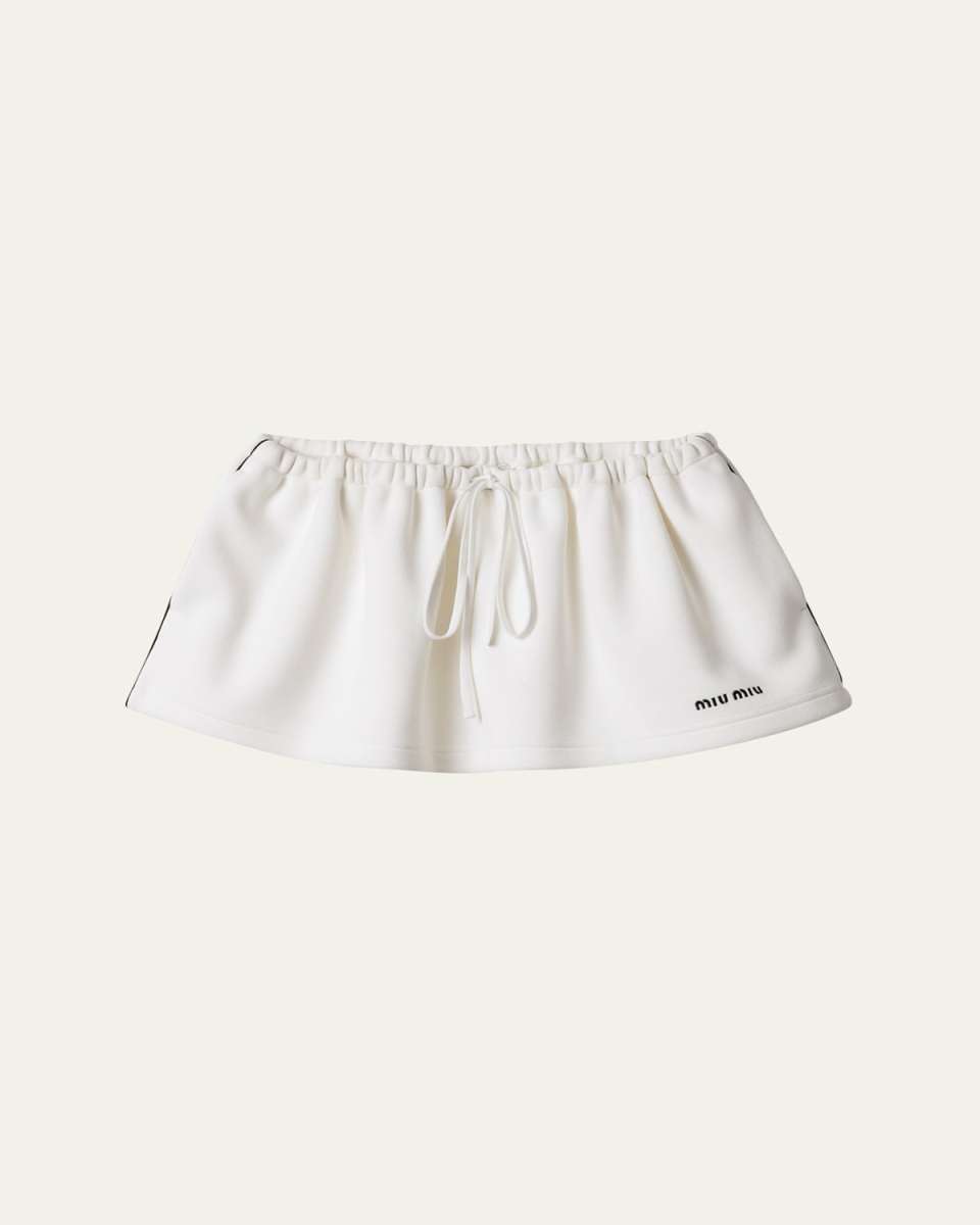 Piquet Mini Skirt